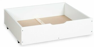 Подкроватный выкатной ящик, белый 82х77х16,5 см ПА