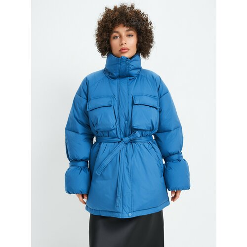 фото  куртка vosq, демисезон/зима, размер xs/s, синий