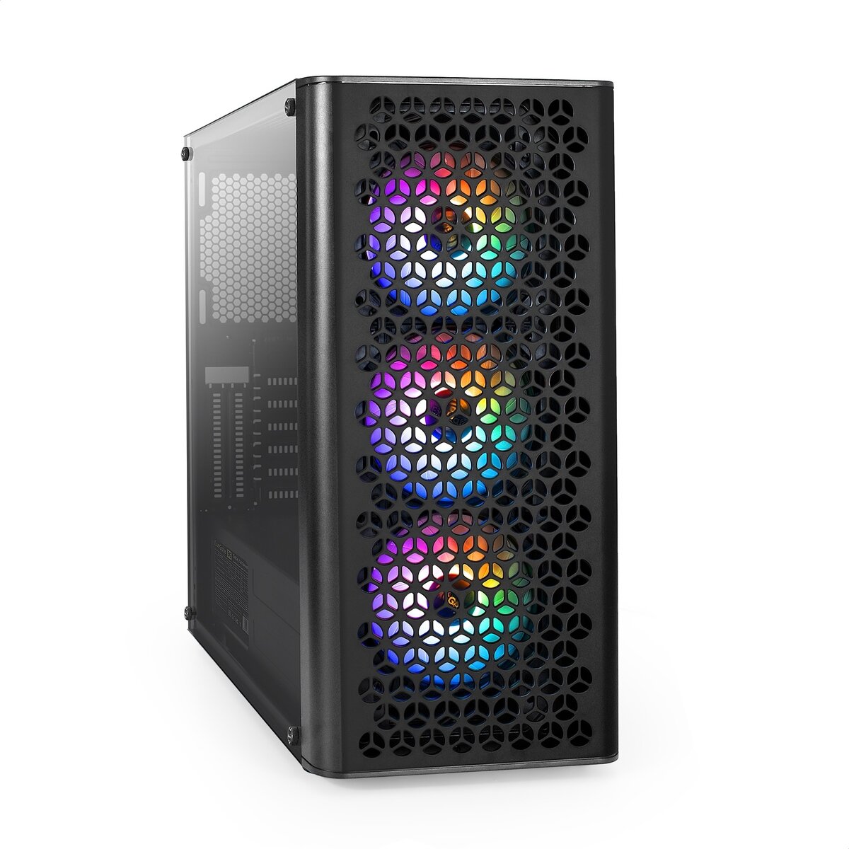 Корпус для компьютера ExeGate EVO-9202-NPX600 Miditower ATX, БП EX294972RUS black