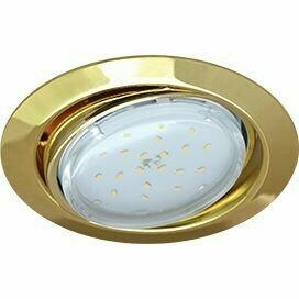 Ecola GX53-FT9073 св-к поворотный Золото 40x120 FG5390ECB