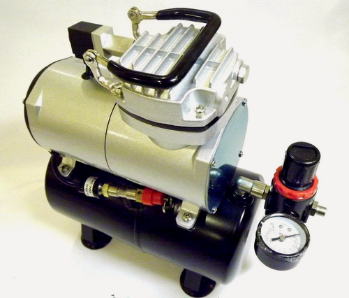 Изображение товара Компрессор JAS 1208, с регулятором давления, автоматика, два режима работы, ресивер