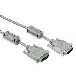 Кабель Hama 00045077 DVI-D Dual Link (m) DVI-D Dual Link (m) 1.8м феррит. кольца