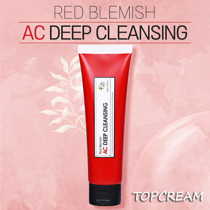 Пенка для умывания Eyenlip Fabyou Red Blemish Ac Deep Cleansing - фото №3
