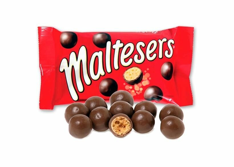 Maltesers / Шоколадные драже конфеты мальтизерс 3х37г Англия - фотография № 2