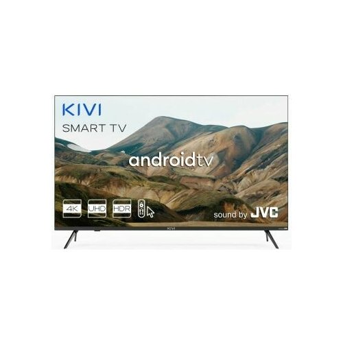 Телевизор Kivi LED 50 50U740LB черный 4K Ultra HD 60Hz DVB-T DVB-T2 DVB-C WiFi Smart TV 4926000₽