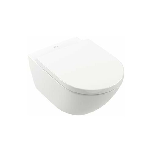 Чаша подвесного унитаза Villeroy & Boch Subway 3.0 TwistFlush (4670TS01) безободковый с микролифтом