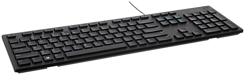 Клавиатра Dell Keyboard KB216; USB; Black; English version (580-ADKO)