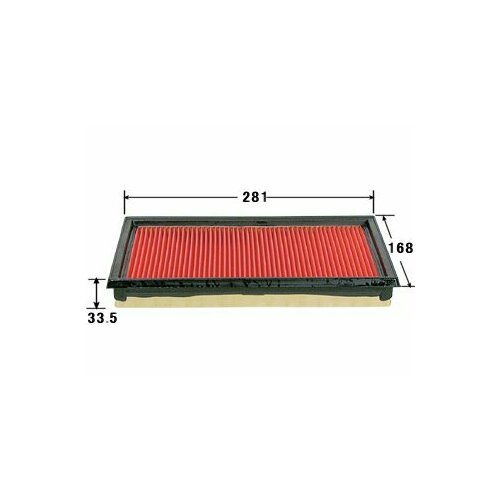 Фильтр воздушный VIC A243V CD20ET QG1DE SR18DE SR20DE QG20DE YD22DD размеры одинаковые с 16546AA02 979₽