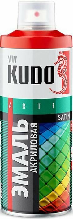 Кудо Сатин KU-0A5021 эмаль аэрозольная акриловая бирюзовая (052л)