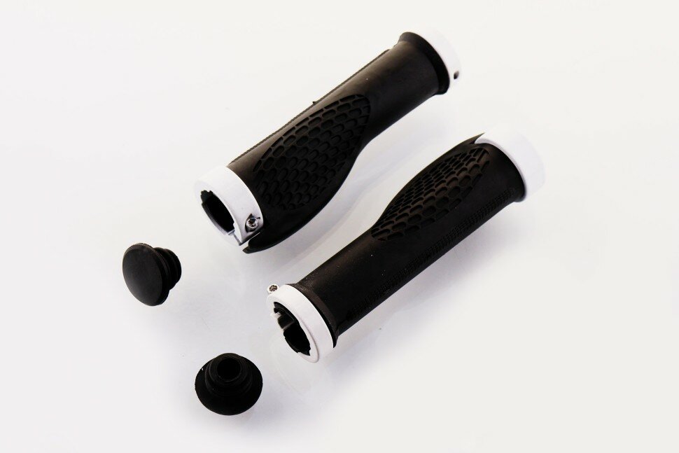 Ручки руля велосипедные (черные) (Модель - 2)