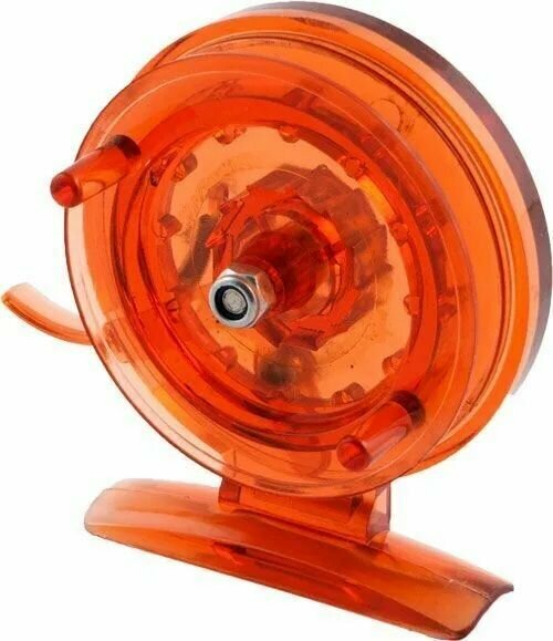 Катушка инерционная проводочная небьющаяся для рыбалки 70мм с курком, поликарбонат