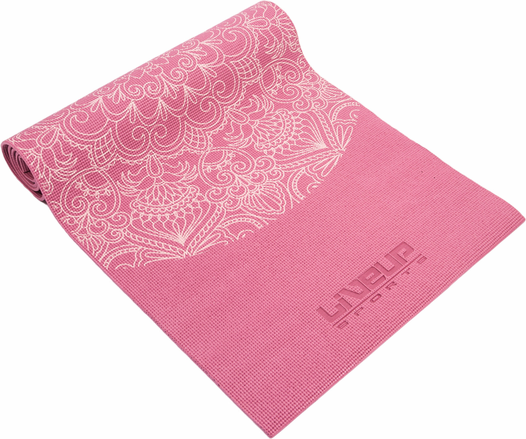 Мат для йоги LiveUp PRINTED YOGA MAT-RED Унисекс LS3231c-06r 173x61x0,6см