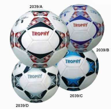 Мяч футбольный TROPHY, size5, PU,2-х сл,320гр.
