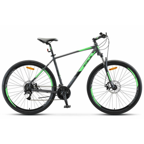 Горный MTB велосипед STELS Navigator 920 MD 29 V020 2022 рама 185 Антрацитовыйзеленый 41068₽