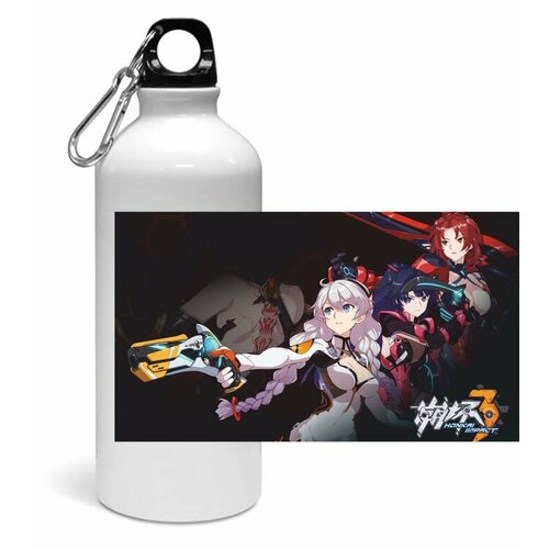 фото Спортивная бутылка по игре honkai impact 3rd , хонкай импакт № 3 bugrikshop