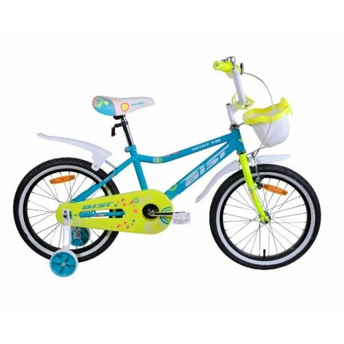 Велосипед детский Aist Wiki 20 голубой корзина 1147600₽