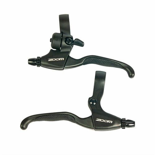 фото Ручки тормоза zoom bl-08 левая со звонком+ правая (комплект)