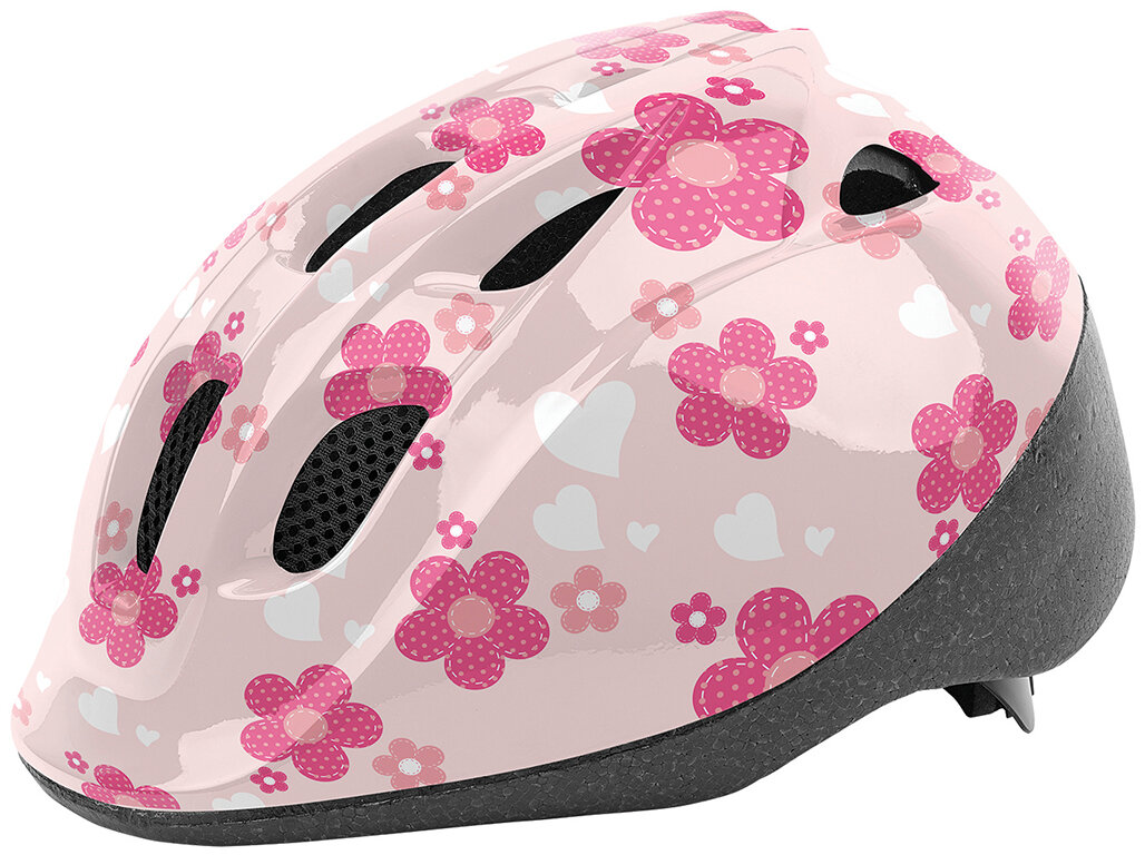 Детский велосипедный шлем Ok Baby Flower , размер 46-54