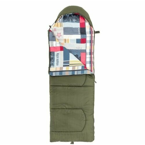 Спальный мешок Helios Olympus 300 21070 холлофайбер зеленыйгород T-HS-SB-O-300-NC 440000₽