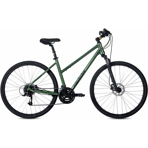 Велосипед Merida Crossway 50 Lady 28 (2023) (Велосипед Merida Crossway 50 Lady 28 Рама: S(47cm) MattFogGreen/DarkGreen, RU39474)