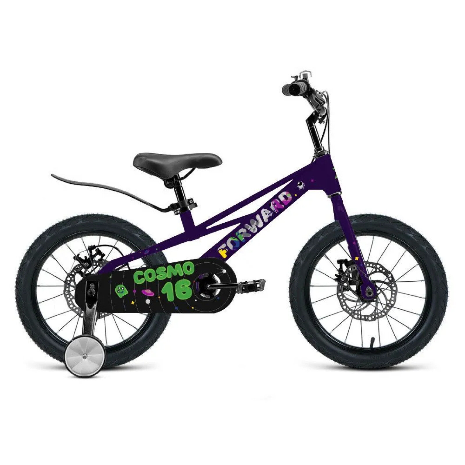 Детский велосипед Forward Cosmo 16 (2023) 16 Темно-фиолетовый (100-115 см)