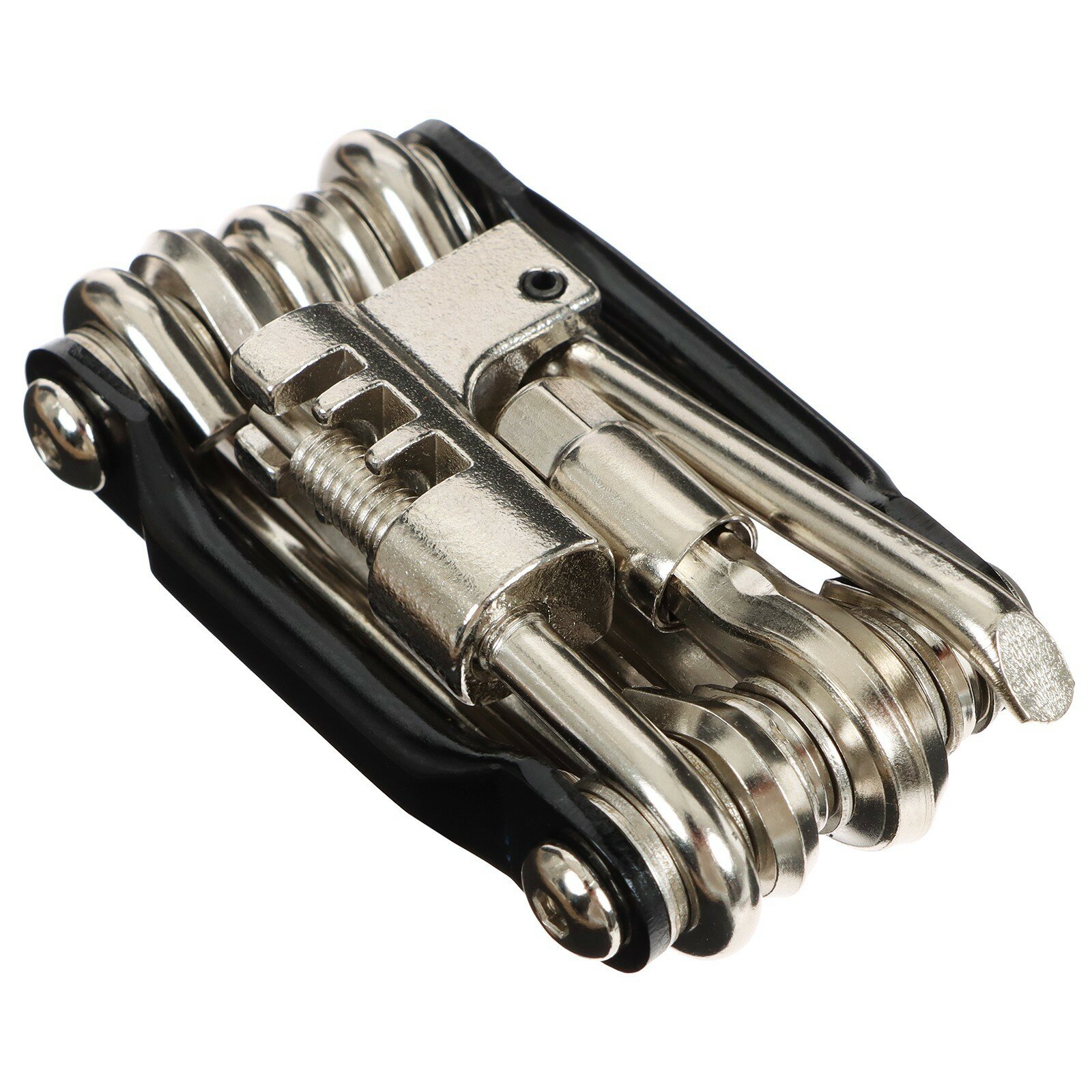 фото Мультиключ 11 инструментов, цвет чёрный