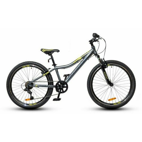 фото Велосипед horst fancy 24 (2021) grey/lime
