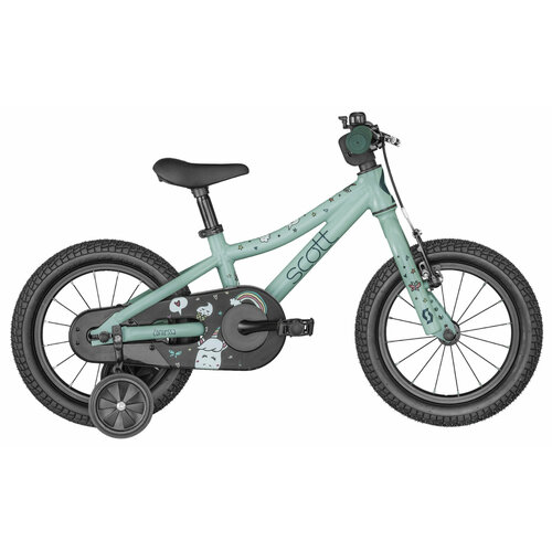 Детский велосипед Scott Contessa 14 2022 14 Бирюзовый 90-105 см 3579000₽