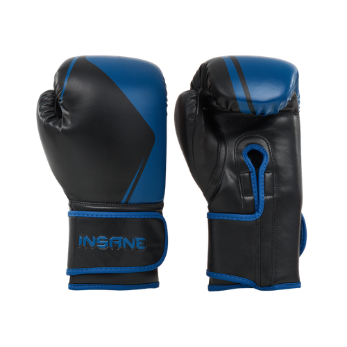 фото Перчатки боксерские montu, пу, синий, 12 oz дельта-фитнес