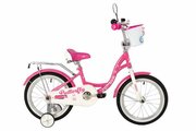 Детский велосипед Novatrack Butterfly 16" (2023) 16 Розовый