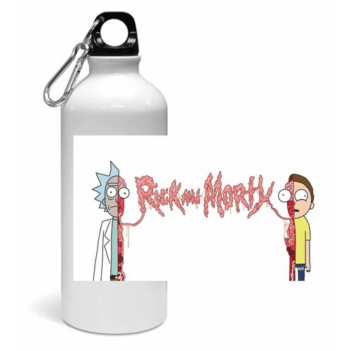 фото Спортивная бутылка рик и морти № 8 bugrikshop