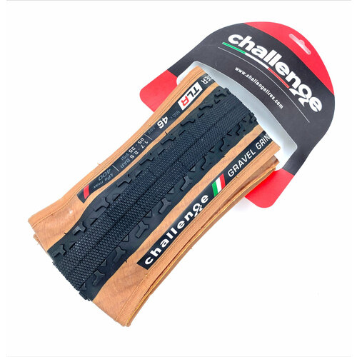 фото Покрышка challenge gravel grinder race 27.5 650х46 tlr black/brown
