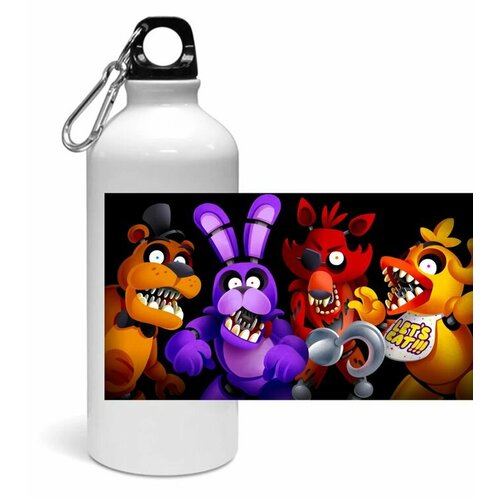 фото Спортивная бутылка five nights at freddy (fnaf) , 5 ночей с фредди №4 animashop