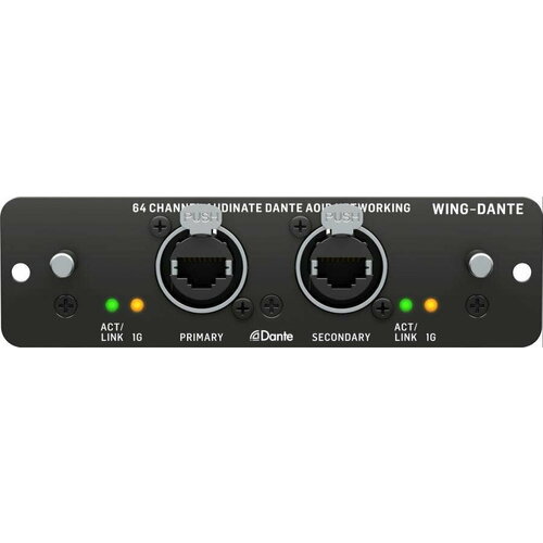 Карта расширения Behringer WING-DANTE superlux ms432 стойка для отдельной установки микшерного пульта от sp108 sp110