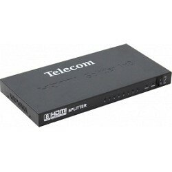 Telecom Переходник Разветвитель HDMI 1 >8 , каскадируемый , 1.4v+3D TTS5030 06937510891597