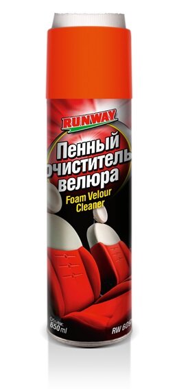 Очиститель обивки салона RUNWAY спрей 650мл