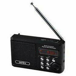 Perfeo Радиоприемник мини-аудио Sound Ranger, FM MP3 USB microSD In Out ридер, BL-5C 1000mAh, черный PF-SV922BK PF 3184