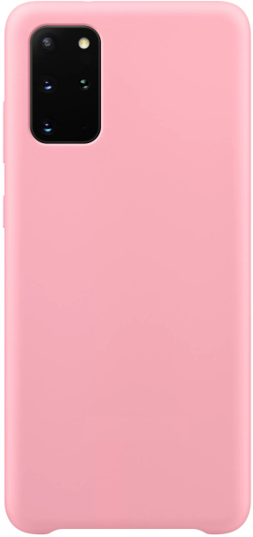 Накладка силикон для Samsung Silicone Cover G985 Galaxy S20 Plus (S11) Pink Sand