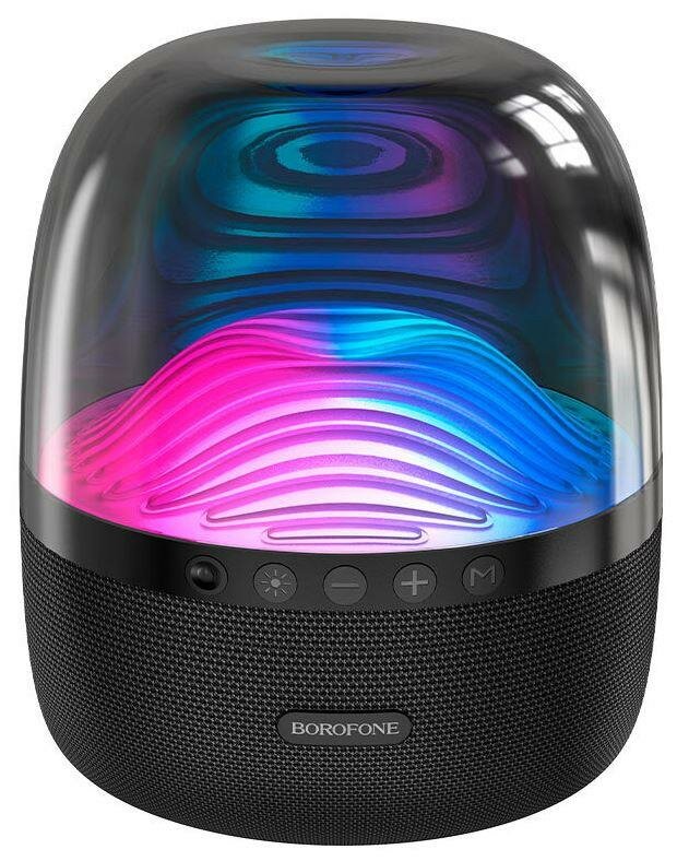 Портативная акустика Borofone BP8 Glazed Black 6974443382280 - фото №2