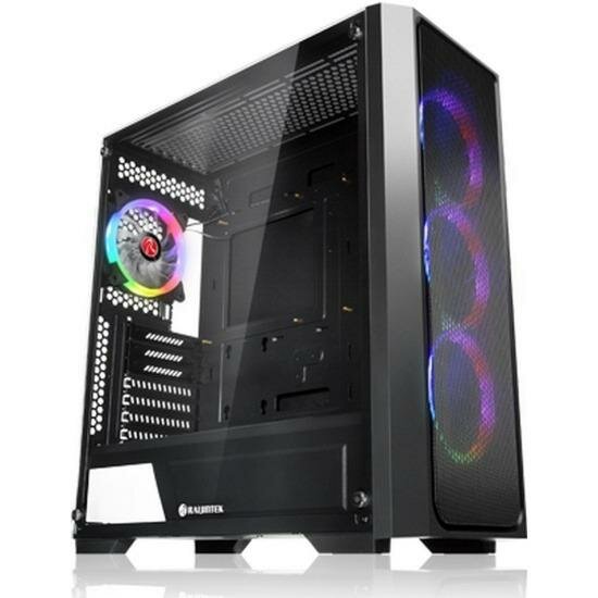 Корпус RAIJINTEK PONOS MS4 (0R20B00197), черный