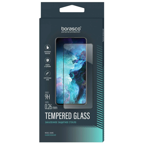 Защитное стекло Borasco Tempered Glass для Poco F5 Full Glue Black