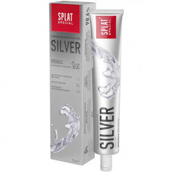 Набор из 3 штук Зубная паста SPLAT Special 75мл Серебро