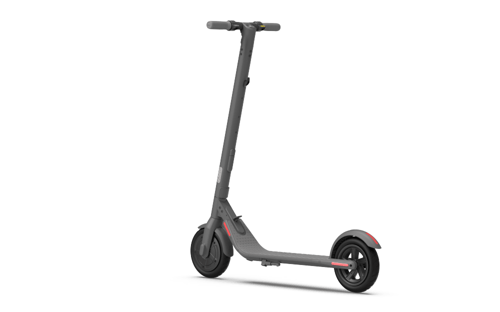 Детский 2-колесный электросамокат Ninebot KickScooter E22, до 100 кг, серый, Ростест (EAC)