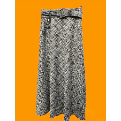 фото Юбка, размер 48, коричневый киргизия