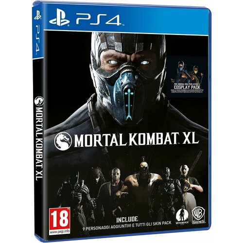 видеоигра mortal kombat 11 ultimate ps4 русские субтитры Mortal Kombat XL (PS4, русские субтитры)