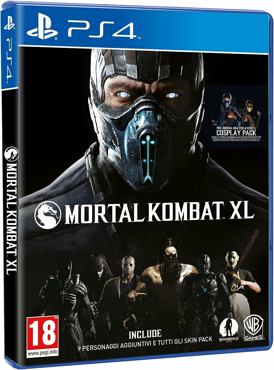 Mortal Kombat XL (PS4 русские субтитры)