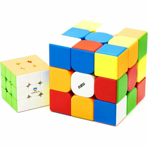 Кубик Рубика DianSheng 3x3 Googol Magnetic 10 cm Магнитный / Цветной пластик / Развивающая головоломка