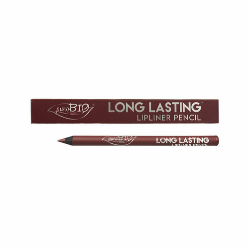 Карандаш для губ Long Lasting цвет 011L тёмная мальва 1,1 г, PuroBio Cosmetics (ПуроБио Косметикс)