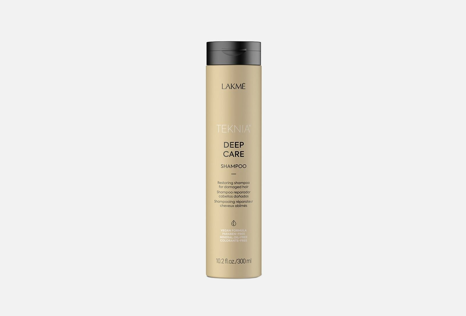 Восстанавливающий шампунь для поврежденных волос lakme deep care shampoo