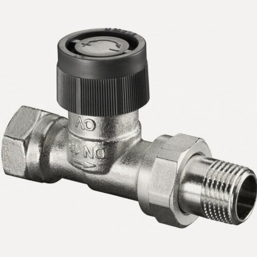 Изображение товара Вентиль Oventrop серия A, термостатический (под термоголовку), проходной, DN-20, 3/4", 3/4", ВН